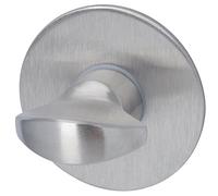 WC Alpertec Rosetta Coppia edelstahlfarbig piatto per porte da bagno con catenacci maniglia della porta maniglia porta guarnizioni, 32458095 K1