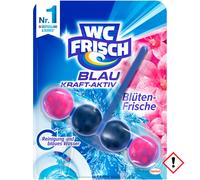 Wc Appena Forza Attivo Risciacquo Blu Fiori Frische 50g 10er Pacchetto