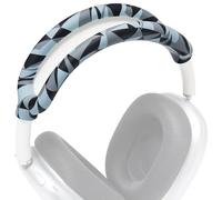 WC BandZ Max - Cover per Archetto in Silicone Compatibile con AirPods Max 1 & 2 di Wicked Cushions | Comfort e Protezione Migliorati | Design Wicked | Geo Grigio