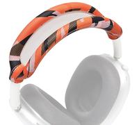 WC BandZ Max - Cover per Archetto in Silicone Compatibile con AirPods Max 1 & 2 di Wicked Cushions | Comfort e Protezione Migliorati | Design Wicked | Prisma Arancione