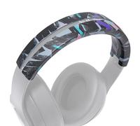 WC BandZ Studio - Copertura per fascia in silicone per cuffie Beats Studio e Studio Pro di Wicked Cushions | Comfort, stile e protezione dal sudore migliorati | Non adatto a Beats Solo | 90's Black