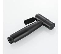 Wc Bidet Spray Rubinetto for Doccia Nero Bidet Spruzzatore for WC Set for Bidet Portatile Soffione for Doccia for WC Spruzzatore in Acciaio Inossidabile Toilette Nera Pulizia for WC,Nero B(Black B)