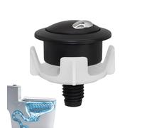 WC Button Replacement | Affidabile pulsante della cassetta di scarico | Parti a due flush per la manutenzione Riparazione sanitaria proprietario di casa inquilino appartamento residente installatore