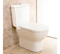 WC con Cassetta Esterna Comfort con Scarico a Pavimento L36xP68xA79cm