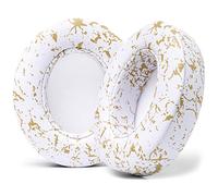 WC Cuscini di ricambio per Beats Studio 2 e 3 (B0501, B0500) con e senza fili di Wicked Cushions | NON SI ADATTA Beats solo | Pelle morbida, schiuma migliorata e adesivo più forte | Marmo dorato