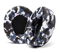 WC Cuscini di ricambio per Beats Studio 2 e 3 (B0501, B0500) con e senza fili di Wicked Cushions | NON SI ADATTA Beats solo | Pelle morbida, schiuma migliorata e adesivo più forte | Snow Camo