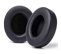 WC Cuscini di ricambio per Beats Studio 2 e 3 (B0501, B0500) con e senza fili di Wicked Cushions | NON SI ADATTA Beats solo | Pelle morbida, schiuma migliorata e adesivo più forte | Nero