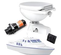 WC elettrico marino con pompa maceratore resistente e controllo intelligente per barche e yacht