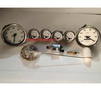 WC elettrico Smiths Temp+Olio+Volt+Carburante+Speedo+Tachimetro 100 mm con 3 ...