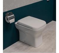 WC filomuro rimless in ceramica colore bianco - Piccolo | Gravena