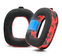 WC Freeze A50 - Cuscinetti auricolari sostitutivi in gel rinfrescante solo per Astro A50 Gen 4, Gen 5 e A50X, realizzati da Wicked Cushions, spessore migliorato e isolamento acustico | Red Camo