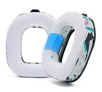 WC Freeze A50 - Cuscinetti auricolari sostitutivi in gel rinfrescante solo per Astro A50 Gen 4, Gen 5 e A50X, realizzati da Wicked Cushions, spessore migliorato e isolamento acustico | 90's White