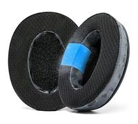 WC FreeZe - Cuscinetti auricolari di ricambio in gel di raffreddamento in tessuto ibrido - Compatibili con HyperX Cloud, Steelseries Arctis, ATH M50X - Extra comodi, freschi e resistenti | Nero Camo