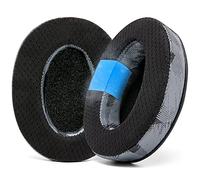 WC FreeZe - Cuscinetti auricolari di ricambio in gel di raffreddamento in tessuto ibrido - Compatibili con HyperX Cloud, Steelseries Arctis, ATH M50X - Extra comodi, freschi e resistenti | antracite