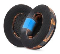 WC FreeZe - Cuscinetti auricolari di ricambio in gel di raffreddamento in tessuto ibrido -Compatibili con HyperX Cloud, Steelseries Arctis, ATH M50X - Extra comodi, freschi e resistenti | Kinetic Wave