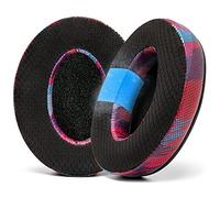 WC FreeZe - Cuscinetti in gel per ATH M50X / SteelSeries Arctis/HyperX | Da Wicked Cushions | Per Arctis/ATH M50X, Turtle Beach Stealth e altro. Più fresco più a lungo | Purple Speed Racer