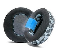 WC FreeZe Maxwell - Cuscinetti auricolari sostitutivi in gel rinfrescante per cuffie Audeze Maxwell di Wicked Cushions - Aumentano comfort, durata, spessore e isolamento acustico | Geo Grey
