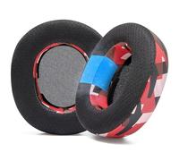 WC Freeze Nova Pro Wireless - Cuscinetti auricolari in gel rinfrescante per Arctis Nova Pro Wireless e Nova Elite (non compatibili con altri modelli), di Wicked Cushions, extra spessi | Red Prism