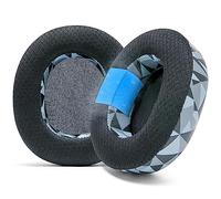 WC Freeze Nova Pro Wireless - Cuscinetti auricolari in gel rinfrescante per Arctis Nova Pro Wireless e Nova Elite (non compatibili con altri modelli), di Wicked Cushions, extra spessi | Geo Grey