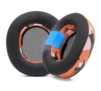 WC Freeze Nova Pro Wireless - Cuscinetti auricolari in gel rinfrescante per Arctis Nova Pro Wireless e Nova Elite (non compatibili con altri modelli), di Wicked Cushions, extra spessi | Orange Prism