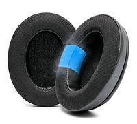 WC Freeze per Arctis Nova - Cuscinetti sostitutivi in gel di raffreddamento per tessuto ibrido per Arctis Nova Pro Wired, Nova 7, 5, 4, 3, 1 - Prodotto da Wicked Cushions | Black