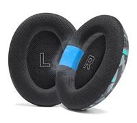 WC FreeZe QC Ultra - Cuscinetti auricolari sostitutivi in gel rinfrescante compatibili con Bose QuietComfort Ultra Gen 1 e Gen 2 di Wicked Cushions | Extra spessi e freschi | 90's Black