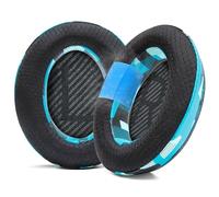 WC FreeZe QC35 - Cuscinetti auricolari in gel di raffreddamento per cuffie Bose QC35 e QC35ii (QuietComfort 35) e altro | Tessuto sportivo traspirante, gel rinfrescante | Cyan Prism
