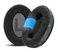 WC Freeze V2 Cloud Alpha - Cuscinetti auricolari in gel di raffreddamento angolati per HyperX Cloud Alpha e altro, di Wicked Cushions | Cuscinetti angolati per un comfort estremo | Black Camo