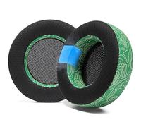 WC FreeZe Virtuoso - Cuscinetti in gel di raffreddamento in tessuto ibrido per cuffie da gioco Corsair Virtuoso di Wicked Cushions, extra spessi, resistenti e confortevoli | Emerald Tide