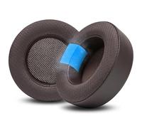 WC FreeZe Virtuoso - Cuscinetti in gel di raffreddamento in tessuto ibrido per cuffie da gioco Corsair Virtuoso di Wicked Cushions, extra spessi, resistenti e confortevoli | Brown