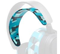 WC HeadbandZ Arctis Nova - Fascia in silicone aggiornata per cuffie Arctis Nova di Wicked Cushions - Flessibilità, comfort e stile migliorati con design dei cuscinetti coordinati | Cyan Prism