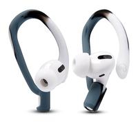 WC HookZ - Ganci sopra l'orecchio per AirPods Pro 1, 2 e AirPods 1, 2, 3 | Da Wicked Cushions | Due paia di dimensioni, gancio sinistro e destro unici | Marble