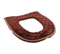 WC imbottito lavabile per coprisedile impermeabile schienale flessibile marrone