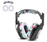 WC Mod Kit A40 - Cuscinetti auricolari in gel rinfrescante + fascia di ricambio compatibili con Astro A40 Gen 4 e A40 TR di Wicked Cushions | Comfort, raffreddamento e durata migliorati | 90's White