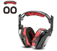 WC Mod Kit A40 - Cuscinetti auricolari in gel rinfrescante + fascia di ricambio compatibili con Astro A40 Gen 4 e A40 TR di Wicked Cushions | Comfort, raffreddamento e durata migliorati |Red Camo