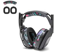 WC Mod Kit A50 - Cuscinetti auricolari in gel rinfrescante + fascia di ricambio per Astro A50 Gen 4, Gen 5 e A50X di Wicked Cushions | Comfort, raffreddamento e durata migliorati | 90's Black