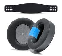WC Mod Kit Maxwell - Cuscinetti auricolari in gel rinfrescante + fascia in silicone per Audeze Maxwell per Xbox e PS5 di Wicked Cushions | Comfort, raffreddamento e durata migliorati | Black