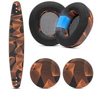 WC Mod Kit Nova Pro Wireless - Cuscinetti auricolari in gel, archetto in silicone e piastre laterali per Arctis Nova Pro Wireless, Pro Omni ed Elite di Wicked Cushions | Kinetic Wave