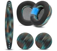 WC Mod Kit Nova Pro Wireless - Cuscinetti auricolari in gel, archetto in silicone e piastre laterali per Arctis Nova Pro Wireless, Pro Omni ed Elite di Wicked Cushions | The Simulation