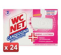 WC NET 24 PEZZI - TAVOLETTA CANDEG.PROFUMATA PZ.2 IN 12 CONFEZIONI 0000000430