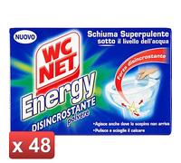 WC NET 48 PEZZI - ENERGY DISINCROSTANTE PZ.4 IN 12 CONFEZIONI cura casa e perso