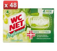 WC NET 48 PEZZI - TAVOLETTA LIME PZ.4 IN 12 CONFEZIONI 0000000430824