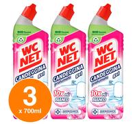 WC Net Candeggina Gel Bicarbonato Igienizzante Sbiancante Profumo Flower Fresh