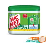 Wc Net Professional Fosse Biologiche Capsule Idrosolubili per WC Scioglie gli