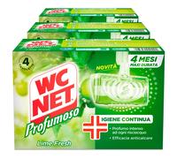 Wc Net - Tavoletta Profumoso 3 Effect, Detergente Igienizzante Solido per WC, Fr