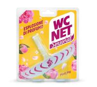 Wc Net Tavoletta Sensorial Pink Joy, Muschio Bianco e Peonia | Igienizza e profuma il WC a ogni risciacquo, azione anticalcare, per un pulito brillante a ogni scarico