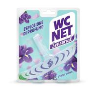 Wc Net Tavoletta Sensorial Violet Vibes Iris e Patchouli, Anticalcare | Igienizza e profuma il WC a ogni risciacquo, azione anticalcare, per un pulito brillante a ogni scarico