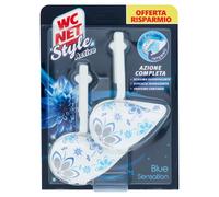 'Wc Net - Tavoletta Style Active, Detergente Igienizzante Solido per WC, Blue