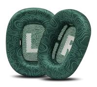 WC PadZ Max - Cuscinetti Auricolari Compatibile con AirPods Max 1 & 2, di Wicked Cushions | Tessuto Morbido, Comfort Migliorato & Stile Unico | Emerald Tide