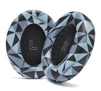 WC PadZ QC Ultra - Cuscinetti auricolari di ricambio aggiornati compatibili con Bose QuietComfort Ultra Gen 1 e Gen 2 di Wicked Cushions | Comfort, spessore e durata migliorati | Geo Grey